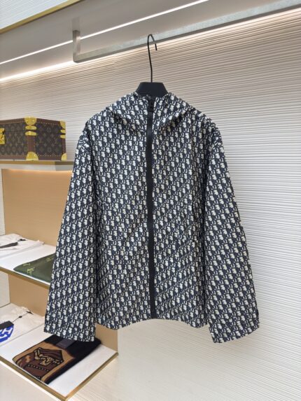 BURBERRY warhorse double-sided cashmere plaid hooded jacket