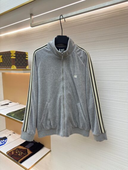 Celine Arc de Triomphe embroidered long-sleeved jacket