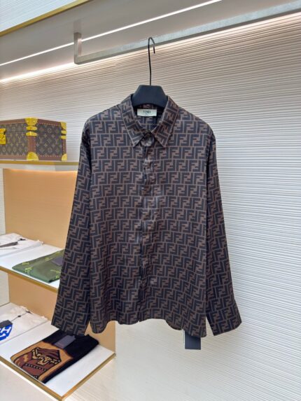 Fendi all-over FF shirt