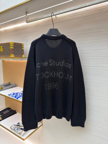 Acne Studios Printed Logo Sweater