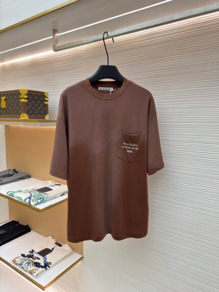 Acne Studios Logo Pocket Short-Sleeve Shirt