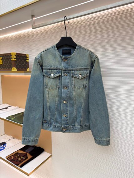 Prada Washed Denim Jacket