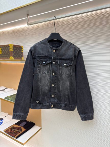 Prada Washed Denim Jacket