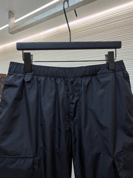 Prada Cargo Pants with Triangle Logo Pockets