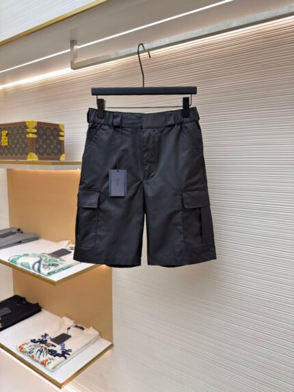 Prada Nylon Cargo Shorts