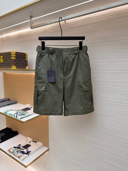 Prada Nylon Cargo Shorts