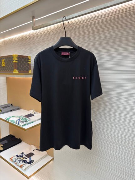 Gucci Cotton Jersey Crewneck Short-Sleeve T-Shirt