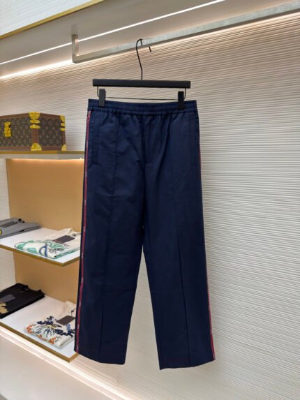 Gucci Web-Trimmed Sweatpants