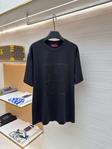 Gucci "Buddha City" Print Crewneck Short-Sleeve T-Shirt