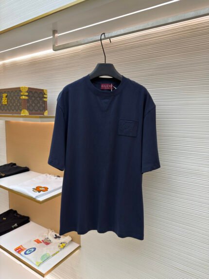 Gucci Firenze Embroidered Short-Sleeve Shirt
