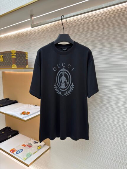 Gucci Armor Logo Crewneck Short-Sleeve T-Shirt
