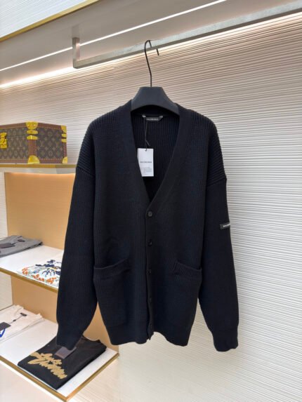 Balenciaga Arm Logo Cardigan