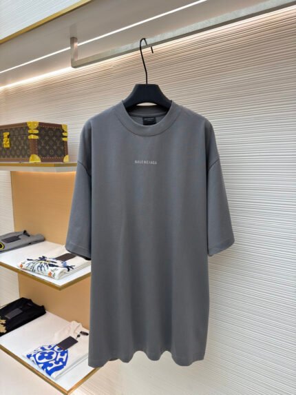 Balenciaga Reflective Logo Short-Sleeve T-Shirt