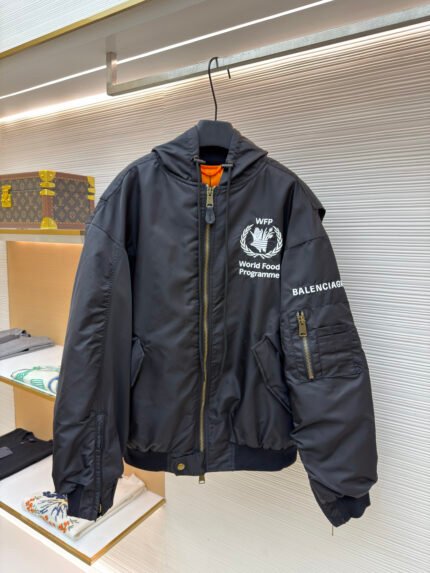 Balenciaga x WFP Padded Bomber Jacket