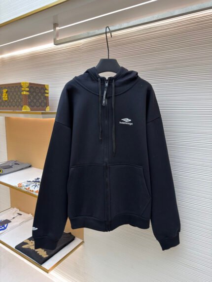 Balenciaga SIK WEAR Ski Collection Velvet Hoodie