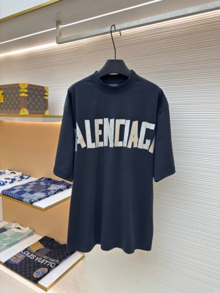 Balenciaga Masking Tape Short-Sleeve T-Shirt