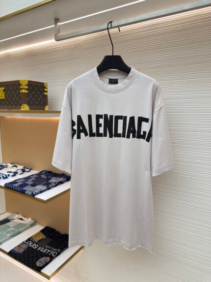Balenciaga Masking Tape Short-Sleeve T-Shirt