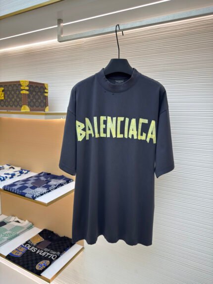 Balenciaga Masking Tape Short-Sleeve T-Shirt