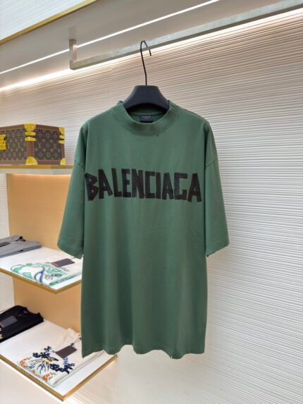 Balenciaga Masking Tape Short-Sleeve T-Shirt