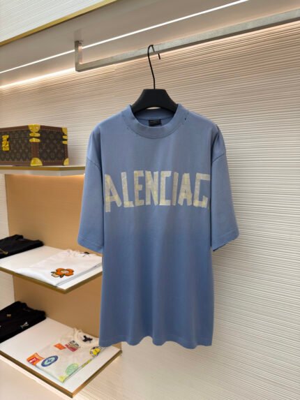 Balenciaga Masking Tape Short-Sleeve T-Shirt