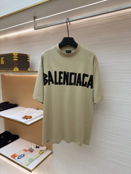 Balenciaga Masking Tape Short-Sleeve T-Shirt