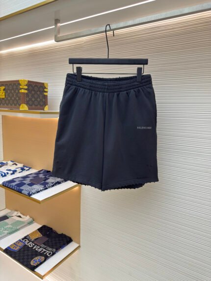 Balenciaga Back Rhinestone Shorts
