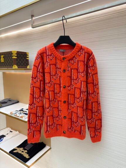 Dior Mohair Knit Cardigan