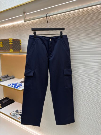 Dior Cotton Gabardine Cargo Trousers