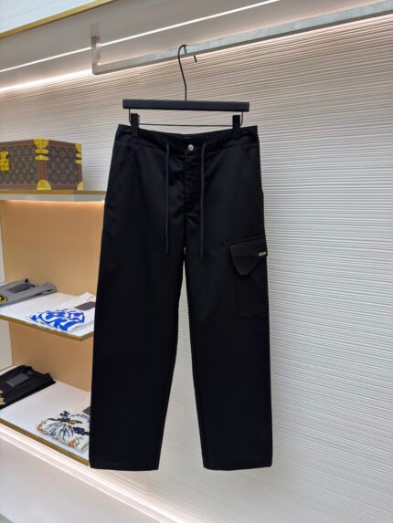 Dior Cotton Gabardine Cargo Trousers