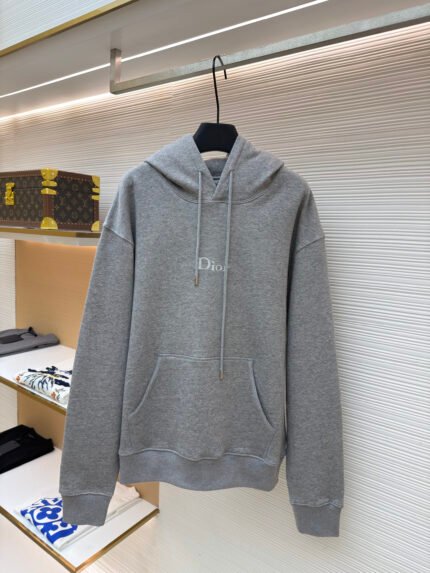 Dior Classic Logo Embroidered Hoodie
