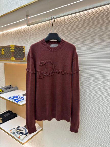 Dior Ribbon Knitted Sweater