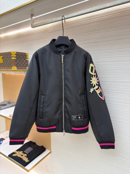 Dior x Hamilton Collaboration Baseball Jacket