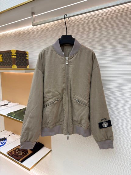 Dior x Stone Island Collaboration Pilot Cotton Jacket