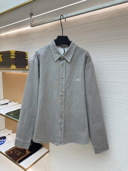 Dior Matin Cloth Embroidered Shirt