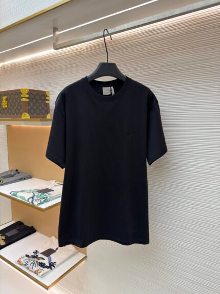 Dior T-Shirt with Small Embroidered Chest Logo