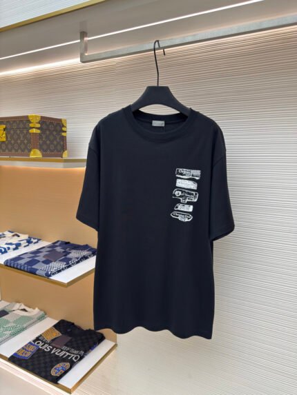 Dior Flocked Logo T-Shirt