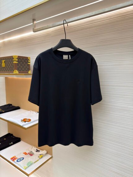 Dior Crewneck Short-Sleeve T-Shirt with Signature Embroidery