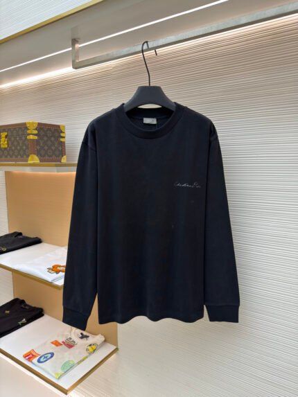 Dior Grass Print Pullover Sweatshirt