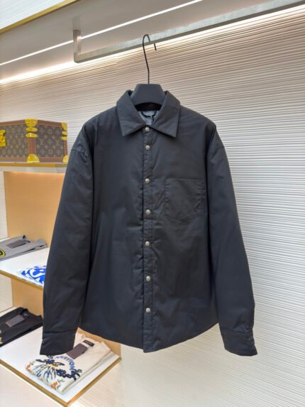 Chrome Hearts Reversible Silver-Plated Cotton Shirt Jacket