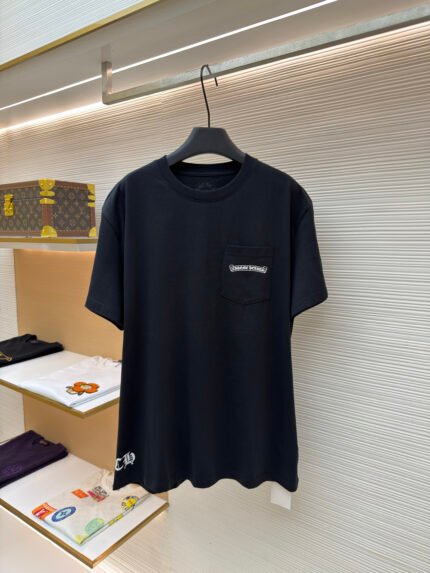 Chrome Hearts All-Over Flame Print Short-Sleeve T-Shirt