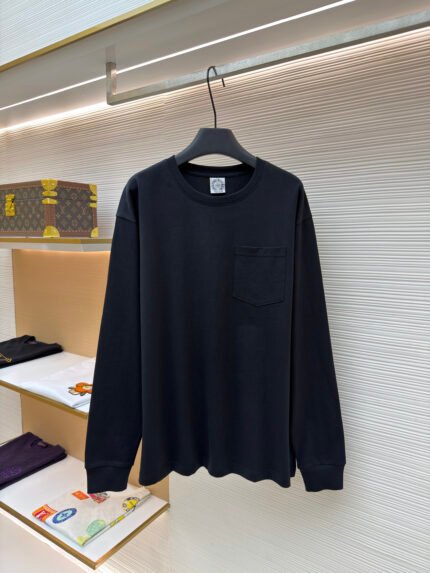 Chrome Hearts Vintage — Long-Sleeve Shirt with Distressed Cross Pattern