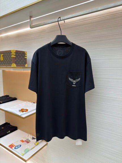 Chrome Hearts "Visual Skull Cross" Short-Sleeve T-Shirt