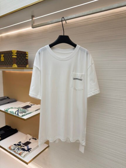 Chrome Hearts Letter-Print Short-Sleeve T-Shirt