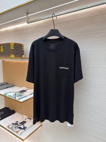 Chrome Hearts Letter-Print Short-Sleeve T-Shirt