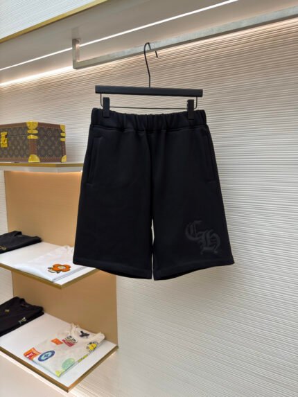 Chrome Hearts Logo-Embroidered Shorts