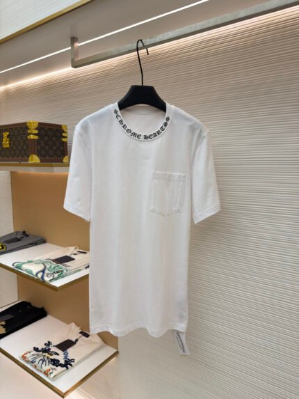 Chrome Hearts Sanskrit Print Pocket T-Shirt