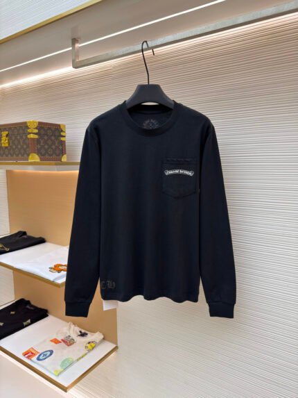 Chrome Hearts Cross-Print Long-Sleeve Shirt