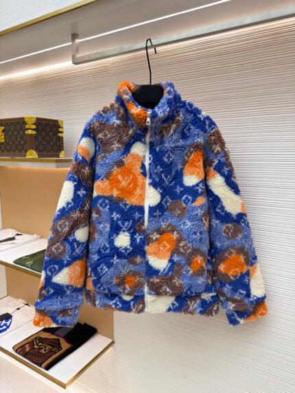 Louis Vuitton Multicolor Fleece Jacket