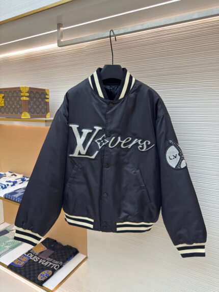 Louis Vuitton Cotton Jacket with Colorful Crystal Patches