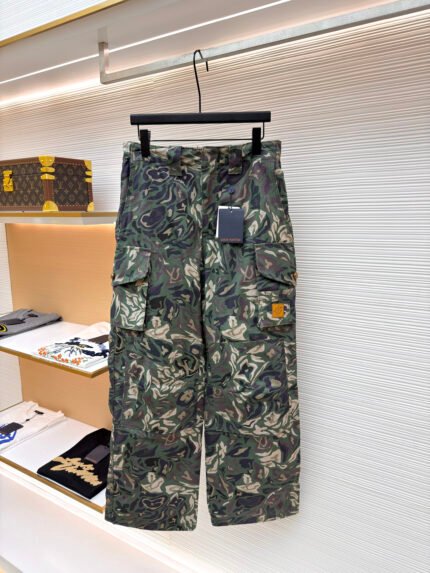 Louis Vuitton Patch-Pocket Cargo Pants